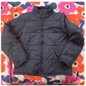 REI Black Synthetic Down Puffer Jacket Size Small